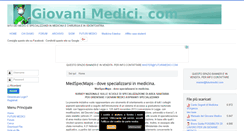 Desktop Screenshot of giovanimedici.com